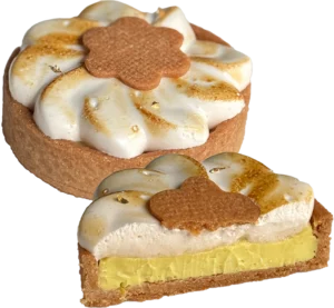 Тарталетка лимонная с меренгой